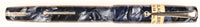 Mabie Todd Blackbird 5242 Lever Filler in light and dark blue pearl marble - Broad nib