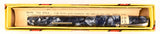 Mabie Todd Blackbird 5242 Lever Filler in light and dark blue pearl marble - Broad nib