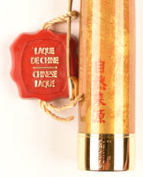 Parker Sonnet Rollerball in amber Chinese laque, gold trim