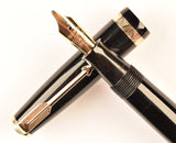 Parker Duofold AF in black - Stub Broad++ nib