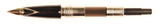 Sheaffer Imperial in Imperial Brass - Fine nib