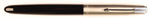 Parker 51 Classic in black, Steel cap - Medium nib
