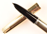 Parker 51 Insignia in rolled gold - Medium nib