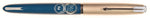 Parker 51 Classic in teal blue, Steel cap - Medium nib