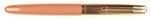 Parker 51 Custom in Cocoa, gold cap 1948 - Broad nib