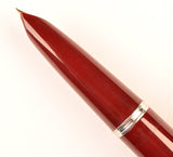 Parker 51 Classic in light burgundy, Steel cap - Extra Fine nib