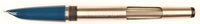 Parker 51 Classic in teal blue, Steel cap - Medium nib