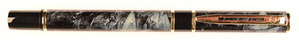 Waterman Laureat Mk2 in blue/grey marble - Fine nib