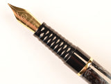 Waterman Laureat Mk2 in blue/grey marble - Fine nib