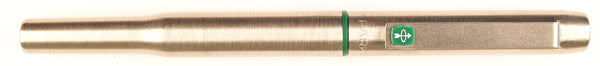Parker 25 with green trim - Fine nib