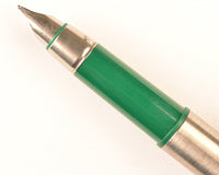 Parker 25 with green trim - Fine nib