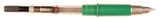 Parker 25 with green trim - Fine nib