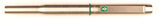 Parker 25 with green trim - Broad nib