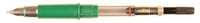Parker 25 with green trim - Broad nib