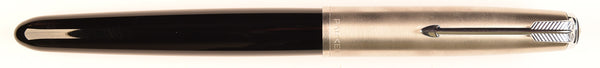 Parker 51 Classic in black, Steel cap - Fine nib