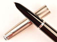 Parker 51 Classic in black, Steel cap - Fine nib