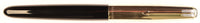 Parker 51 Custom in black, gold cap - Fine nib