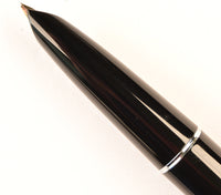 Parker 51 Classic Mk2 in black, Steel cap - Medium nib