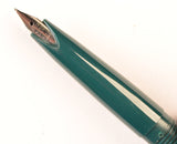 Pilot 55 fountain pen in green, c1980 Japan - Fine nib
