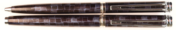 Waterman Harmonie pen and ballpoint set in patio blue, Medium nib