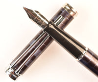 Waterman Harmonie pen and ballpoint set in patio blue, Medium nib