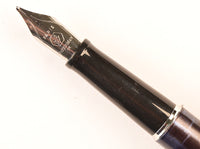 Waterman Harmonie pen and ballpoint set in patio blue, Medium nib