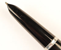 Parker 51 Classic in black, Steel cap - Oblique nib