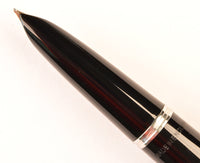 Parker 51 Custom in black, gold cap - Extra fine nib