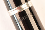 Parker 51 Custom in black, gold cap - Extra fine nib