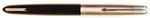 Parker 51 Classic in black, Steel cap - Medium nib