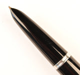 Parker 51 Classic in black, Steel cap - Medium nib