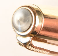 Parker 51 Custom in light burgundy, gold cap - Fine nib