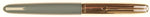 Parker 51 Custom in grey, gold cap - Fine nib