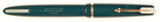 Parker Senior Duofold in green - Medium nib