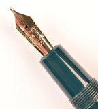 Parker Senior Duofold in green - Medium nib