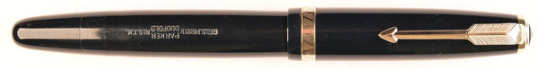 Parker Duofold AF in dark blue - Medium nib