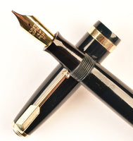 Parker Duofold AF in dark blue - Medium nib
