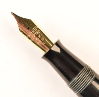 Parker Duofold AF in dark blue - Medium nib