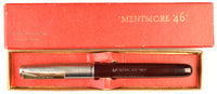 Mentmore 46 in dark burgundy, c1950 - Fine nib