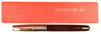 Mentmore 46 in dark burgundy, c1950 - Fine nib