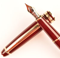 Montblanc Meisterstuck Classique 144 in bordeaux - Fine nib - Boxed