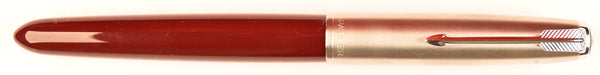 Parker 51 Classic in light burgundy, Steel cap - Fine nib
