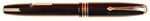 Conway Stewart 58 Duro in black, gold trim - Fine nib