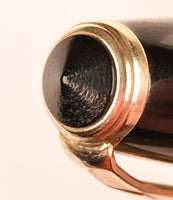 Conway Stewart 58 Duro in black, gold trim - Fine nib