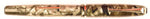 Wyvern 404 in black veined silver pearl marble, c1950 - Medium nib