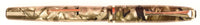 Wyvern 404 in black veined silver pearl marble, c1950 - Medium nib