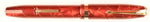 Conway Stewart 84 Lever Filler in gold veined rose pearl marble - Broad nib