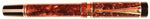 Parker Duofold Centennial in burgundy marble - Fine nib