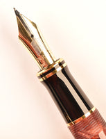 Parker Duofold Centennial in burgundy marble - Fine nib