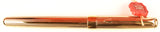 Parker Sonnet in 23k gold plated Cascade pattern - Medium nib, Boxed